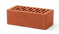 Кирпич - Строительный кирпич Строительный пустотелый : М-200 размером 120x250x88. Цвет красный, производство Вышневолоцкая Керамика 