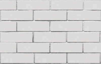 Картинка Кирпич - Клинкерный кирпич Кирпич клинкерный Вернамо  : М-300 размером 85x250x65. Цвет белый, производство ЛСР 