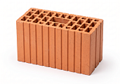 Кирпич - Строительный кирпич Камень поризованный 2,1 НФ  : М-125 размером 120x250x140. Цвет красный, производство Винербергер кирпичный завод 
